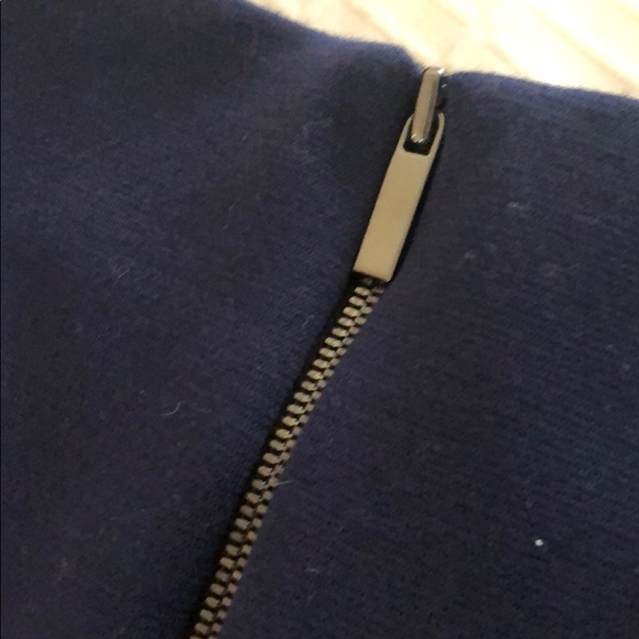 TAHARI color block navy black dress NWOT - Picture 7 of 11